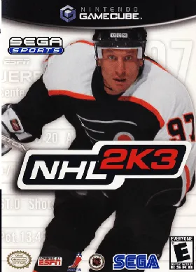 NHL 2K3 box cover front